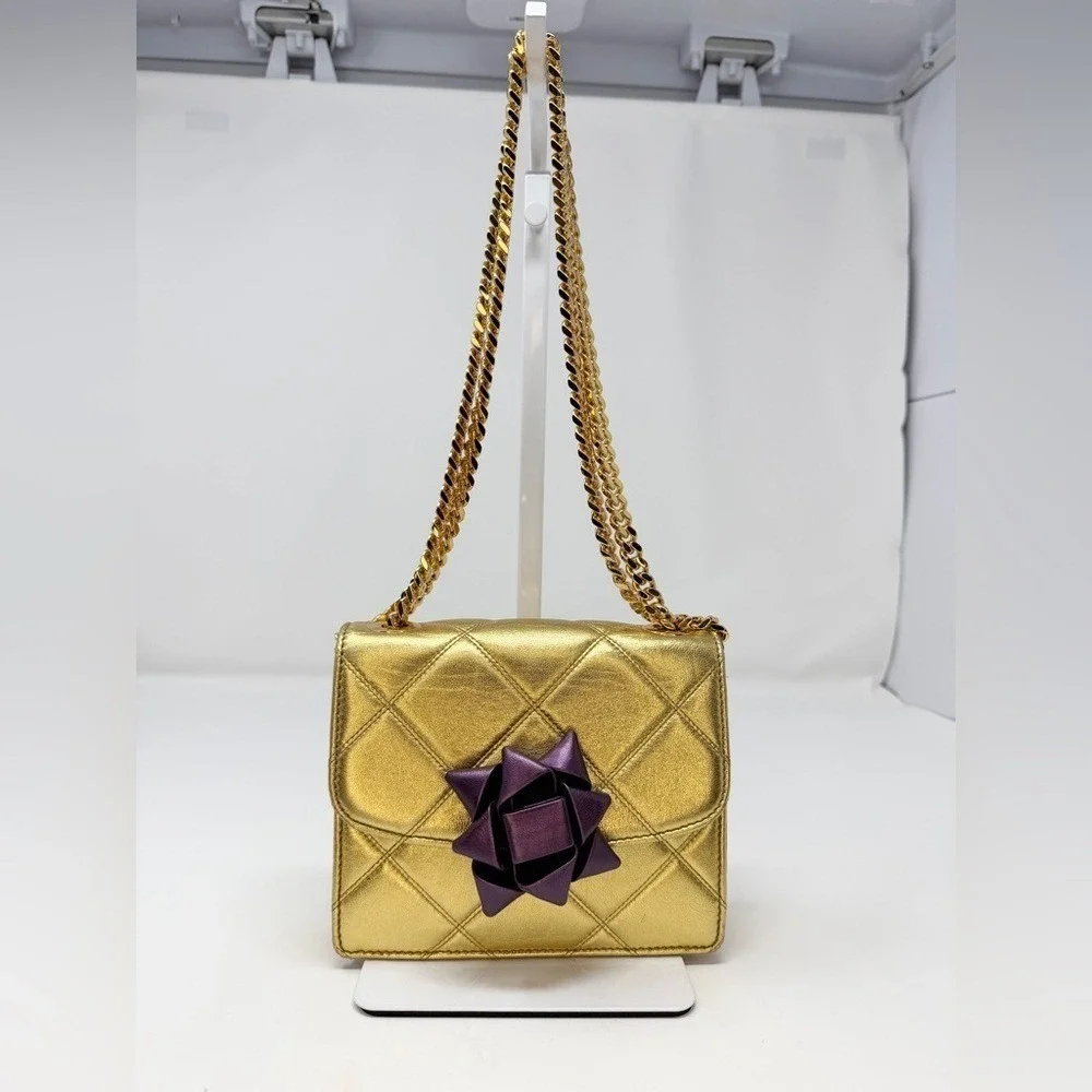 Marc Jacobs Rare Limited Edition Party Bow Mini Trouble Bag 2015 Resort Leather